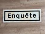 Verkeersbord Enquête, Antiek en Kunst, Ophalen