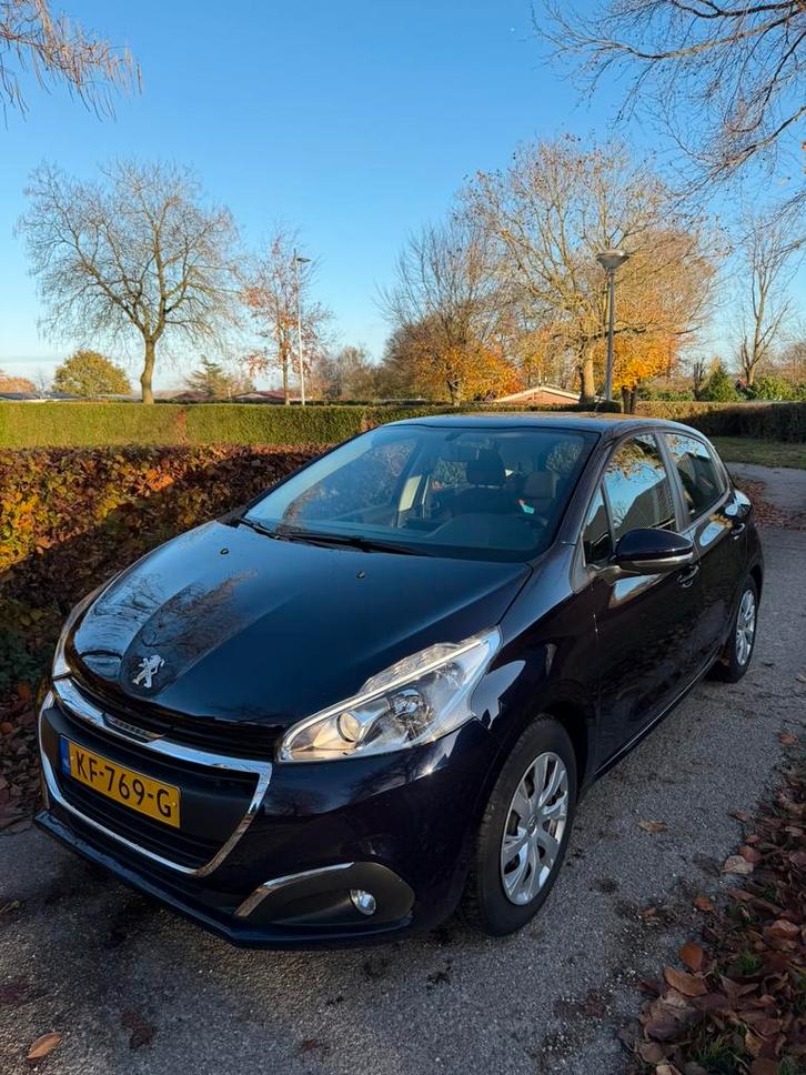 Peugeot 208 1.2 VTI 60KW/82PK 5-D 2016 Blauw, Auto's, Peugeot, Particulier, Benzine, B, Hatchback, Handgeschakeld, Origineel Nederlands