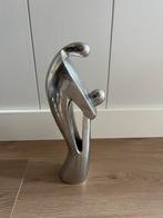 Massief aluminium beeld moeder en kind, Antiek en Kunst, Kunst | Designobjecten, Ophalen