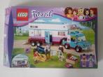 Lego Friends Paardendokter Trailer Camper, Ophalen, Zo goed als nieuw, Complete set, Lego