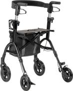 Binnen en buiten rollator met dienblad nieuw model 2025, Ophalen of Verzenden, Opvouwbaar, Nieuw