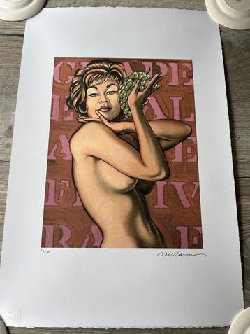 Mel Ramos - Grape Queen  - Litho beschikbaar voor biedingen