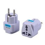 Universele reisadapter naar EU-stekker – 10A 250V, Verzenden, Zo goed als nieuw, Apparatuur