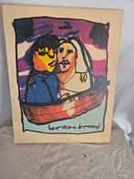 Herman Brood Kunstwerk & Doos, Huis en Inrichting, Ophalen of Verzenden, Gebruikt