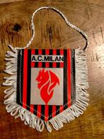 AC Milan Italië voetbal club vintage vaantje vaan sport club, Ophalen of Verzenden, Gebruikt, Buitenlandse clubs, Vaantje of Sjaal