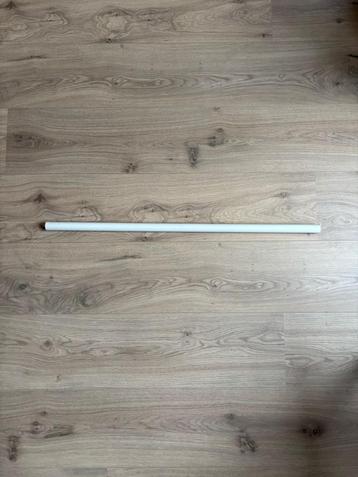 3x IKEA Elvarli systeem - Kledingroede, wit, 80 cm beschikbaar voor biedingen