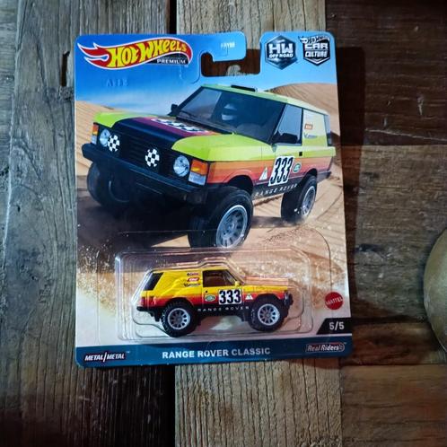 Hot Wheels Car Culture Off Road Voertuig Range Rover, Hobby en Vrije tijd, Modelauto's | Overige schalen, Nieuw, Auto, Ophalen of Verzenden