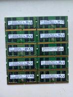 Partij (10x) 16GB DDR4, Computers en Software, RAM geheugen, Verzenden, DDR4, Zo goed als nieuw, Laptop