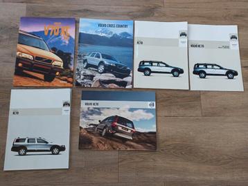 5x Volvo XC70 V70XC en Cross Country folders