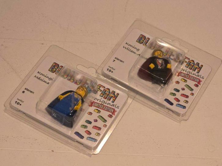 Lego Koning Willem-Alexander & Koningin Máxima - Limited Ed., Kinderen en Baby's, Speelgoed | Duplo en Lego, Nieuw, Lego, Losse stenen