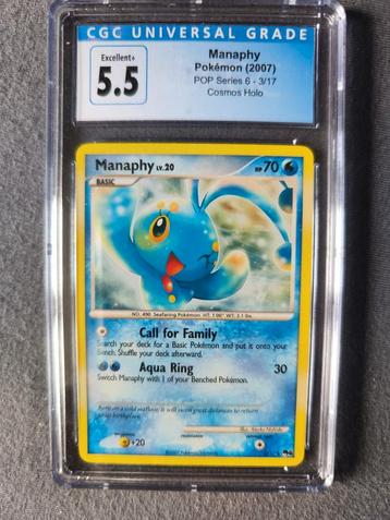 Manaphy lv 20 slab CGC  beschikbaar voor biedingen
