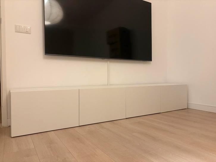 IKEA BESTA kast, Huis en Inrichting, Kasten | Televisiemeubels, Gebruikt, Minder dan 100 cm, 200 cm of meer, 25 tot 50 cm, Kunststof