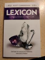 Scott Cunningham - Lexicon van edelstenen en kristallen, Achtergrond en Informatie, Scott Cunningham, Ophalen of Verzenden, Zo goed als nieuw