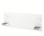 Nordli bed hoofdbord wandpaneel, Ophalen, Wit, Tweepersoons, Zo goed als nieuw