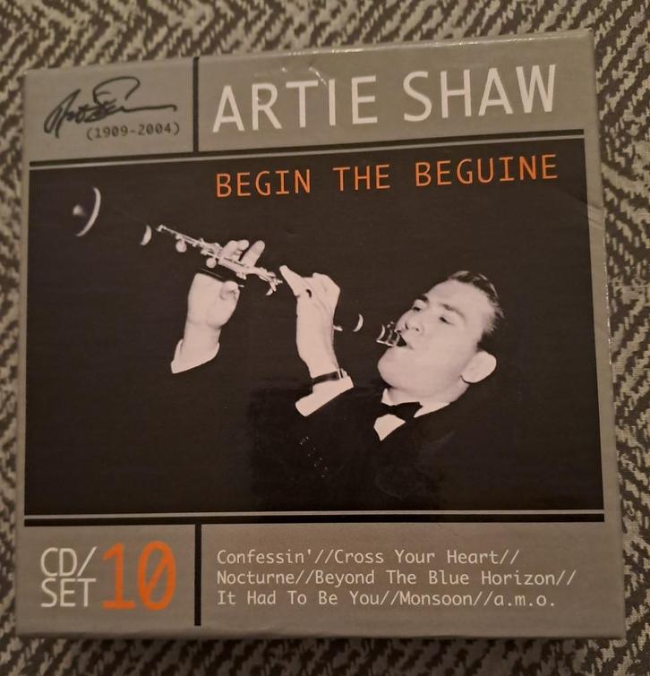 Artie Shaw - Begin The Beguine  (10 cd-boxset), Cd's en Dvd's, Cd's | Jazz en Blues, Zo goed als nieuw, Jazz, Boxset, Ophalen of Verzenden