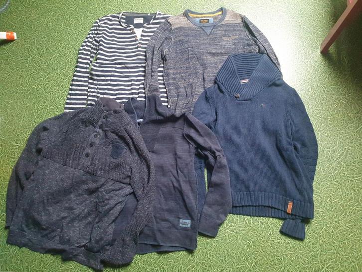 Truien Pakket Maat M - Tommy Hilfiger, PME Legend, Silver Cr, Kleding | Heren, Truien en Vesten, Gedragen, Maat 48/50 (M), Blauw