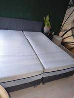 Boxspring van 220x180te koop met mline matrassen., Ophalen of Verzenden, Gebruikt, Tweepersoons, 180 cm