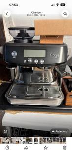 Sage barista pro koffiemachine zgan, Ophalen, Zo goed als nieuw, Koffiemachine