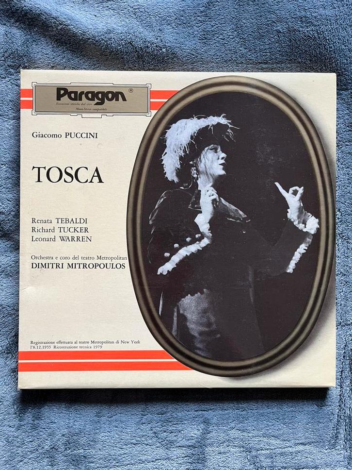 Puccini - Tosca, Cd's en Dvd's, Vinyl | Klassiek, Zo goed als nieuw, Romantiek, Opera of Operette, 12 inch, Ophalen of Verzenden
