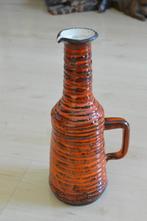 Vintage oranje vaas, Ophalen of Verzenden