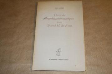 Over de drukletterontwerpen van Sjoerd H. de Roos beschikbaar voor biedingen