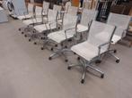 8 stuks italiaanse design burostoelen  merk Diemme(500574), Ophalen, Wit