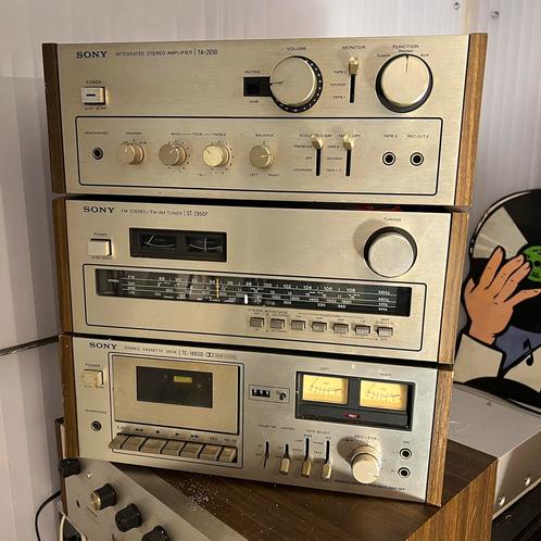 Sony HiFi Set Vintage Classic TA-2650 / ST-2950F / TC-186SD), Audio, Tv en Foto, Stereo-sets, Gebruikt, Tuner of Radio, Sony, Losse componenten