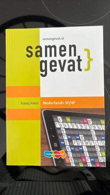 Samengevat / samenvatting nederlands - Havo/vwo 2021/2022 beschikbaar voor biedingen