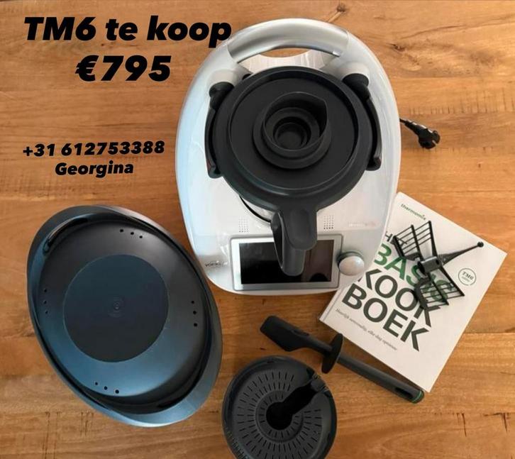 Thermomix TM6, Witgoed en Apparatuur, Keukenmixers, Zo goed als nieuw, 2 tot 3 liter, 3 snelheden of meer, Ophalen