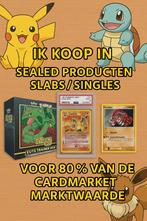 sealed/slabs/singles gezocht!, Ophalen of Verzenden, Nieuw