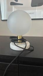 Bol tafellamp melkglas, Ophalen, Gebruikt, Glas, Minder dan 50 cm