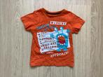 vorlijk oranje t-shirt met monster in maat 98, Ophalen of Verzenden, Zo goed als nieuw, Jongen, Shirt of Longsleeve