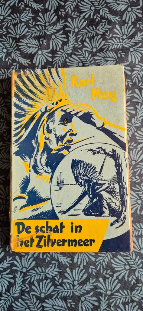 De schat in het Zilvermeer - Karl May (Oude Editie), Boeken, Avontuur en Actie, Gelezen, Ophalen of Verzenden