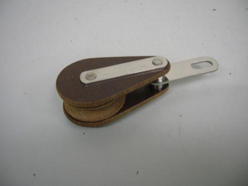 Tufnol blok / katrol, 1 -schijfs, 6 - 8 mm, Watersport en Boten, Accessoires en Onderhoud, Nieuw, Lijn of Blok, Ophalen of Verzenden