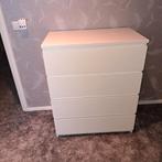 Malm ladekast ikea, Huis en Inrichting, Kasten | Ladekasten, Ophalen, Gebruikt, 50 tot 100 cm, 3 of 4 laden