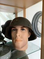 Duitse wo2 m42 helm met binnenwerk, Verzamelen, Militaria | Tweede Wereldoorlog, Ophalen of Verzenden, Landmacht, Duitsland, Helm of Baret
