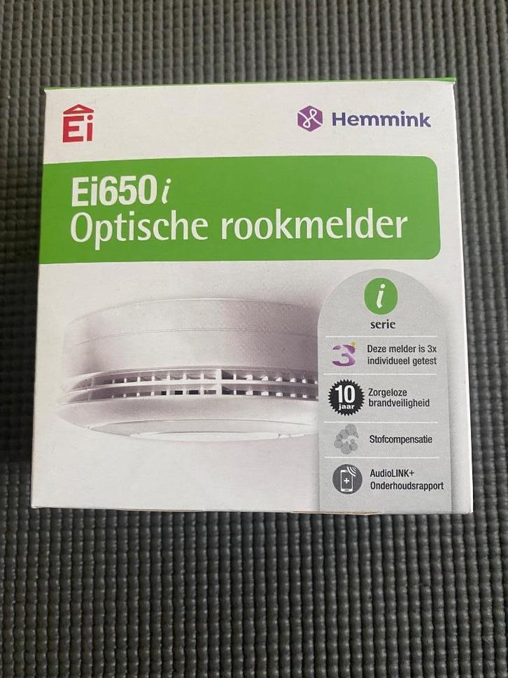 EI650 optische rookmelder met vaste Lithium batterij-10 jaar, Doe-het-zelf en Verbouw, Overige Doe-het-zelf en Verbouw, Nieuw