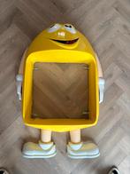 Grote Gele M&M Wanddisplay of reclame display, Verzenden, Gebruikt, Reclamebord