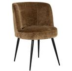 Richmond Interiors 6 eetkamerstoelen Morton Olijfgroen, Huis en Inrichting, Stoelen, Ophalen, Overige kleuren, Zo goed als nieuw