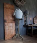 Houten bijzettafeltje hoogte 80 cm, Huis en Inrichting, Ophalen of Verzenden, 25 tot 50 cm, Overige houtsoorten, Landelijk