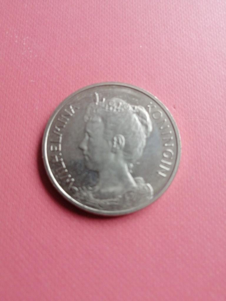 Zilveren Juliana 8 gulden munt Rabobank 1898-1998, Koningin Juliana, 5 gulden, Zilver, Ophalen of Verzenden