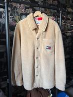 Tommy Jeans teddy jas, Maat 48/50 (M), Beige, Ophalen of Verzenden, Zo goed als nieuw