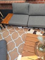 Modern staal hout, Tuin en Terras, Tuinsets en Loungesets, Ophalen, Zo goed als nieuw