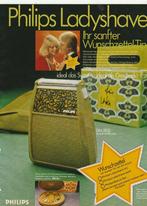 Retro reclame 1972 Philips ladyshave in groen jaren 70 stijl, Verzamelen, Retro, Verzenden, Overige typen