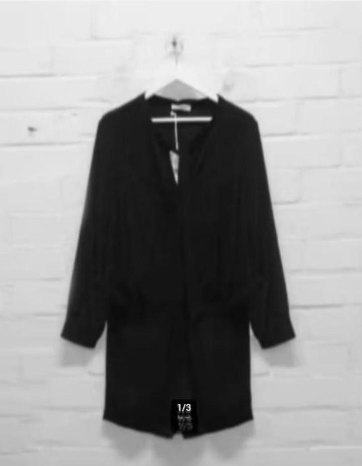 BA&SH - Prachtige playsuit maat S - Nieuw €220 - BASH, Kleding | Dames, Jumpsuits, Nieuw, Maat 36 (S), Zwart, Ophalen of Verzenden