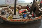 Vintage Playmobil piraten boot '70, Ophalen of Verzenden, Gebruikt, Complete set