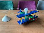 Houten vliegtuig lamp kinderkamer, Ophalen of Verzenden, Gebruikt, Lamp