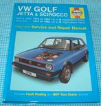 VW Golf - Jetta - Scirocco boek service en reparatie Engels, Ophalen of Verzenden, Gelezen, Volkswagen