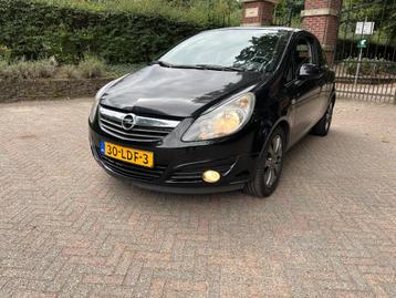 Opel Corsa 1.4 16V 3D 2010 Zwart beschikbaar voor biedingen