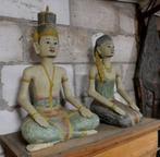 Huwelijk beelden LB4 Indonesie trouwen beeld kunst man vrouw, Antiek en Kunst, Ophalen of Verzenden